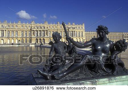 Versailles, France, Yvelines, Paris, Europe, The Versailles Palace, Statues adorn the fountains on the grounds of The Versailles Palace. Chateau built in 1631 and home of 17th and 18th-century French kings. View Large Photo Image Stock Photograph - Versailles, France, Yvelines, Paris, Europe, The Versailles Palace, Statues adorn the fountains on the grounds of The Versailles Palace. Chateau built in 1631 and home of 17th and 18th-century French kings.. Fotosearch