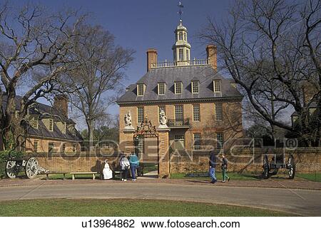 Williamsburg, Colonial Williamsburg Historic Area, Virginia, Governor's Palace in Colonial Williamsburg in the state of Virginia. View Large Photo Image Stock Image - Williamsburg, Colonial Williamsburg Historic Area, Virginia, Governor's Palace in Colonial Williamsburg in the state of Virginia.. Fotosearch