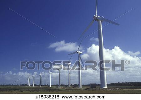 Stock Photo -  windmill, Portugal, Algarve, Giant metal windmills.. Fotosearch
