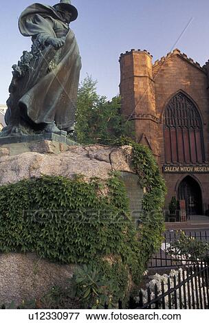 witch, Salem, witch museum, Massachusetts, Roger Conant Statue and Witch Museum in Salem in the state of Massachusetts. View Large Photo Image Stock Photo - witch, Salem, witch museum, Massachusetts, Roger Conant Statue and Witch Museum in Salem in the state of Massachusetts. . Fotosearch