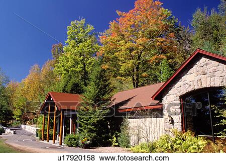 Stock Photo -  Adirondacks, New York, NY, Adirondack Museum, Blue Mountain Lake. Fotosearch