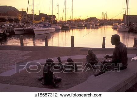 Annapolis, MD, Maryland, Alex Haley Memorial, author of Roots, at City Dock in Annapolis at sunrise. View Large Photo Image Stock Image - Annapolis, MD, Maryland, Alex Haley Memorial, author of Roots, at City Dock in Annapolis at sunrise.. Fotosearch