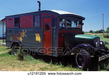 antique truck, ghost town, Carthage, MO, Missouri, Antique truck at Red Oak II a ghost town.  View Large Photo Image Stock Photography -  antique truck, ghost town, Carthage, MO, Missouri, Antique truck at Red Oak II a ghost town. . Fotosearch