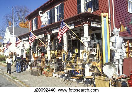 antiques, Essex, Massachusetts, MA, People shopping at the White Elephant Shop in the town of Essex in the fall. View Large Photo Image Stock Image - antiques, Essex, Massachusetts, MA, People shopping at the White Elephant Shop in the town of Essex in the fall.. Fotosearch