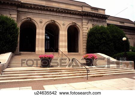 Stock Image -  art museum, Columbus, OH, Ohio, Columbus Museum of Art. Fotosearch