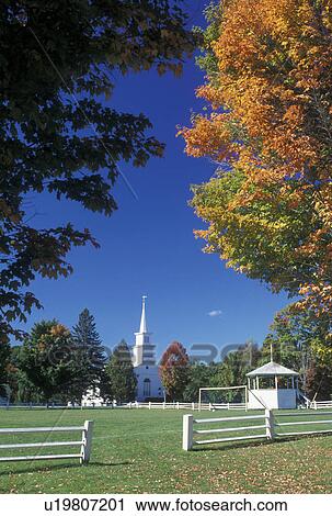 autumn, Craftsbury Common, VT, Vermont, Scenic view of the church and colorful fall foliage on the Green in the autumn in Craftsbury Common. View Large Photo Image Stock Image -  autumn, Craftsbury Common, VT, Vermont, Scenic view of the church and colorful fall foliage on the Green in the autumn in Craftsbury Common.. Fotosearch