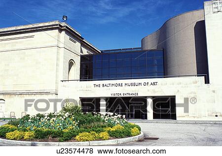 Stock Photo -  Baltimore Museum of Art, Baltimore, Maryland . Fotosearch