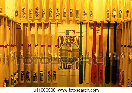 baseball bats, Cooperstown, NY, New York, Bats for sale at a baseball souvenir shop in downtown Cooperstown. View Large Photo Image Stock Photo - baseball bats, Cooperstown, NY, New York, Bats for sale at a baseball souvenir shop in downtown Cooperstown.. Fotosearch