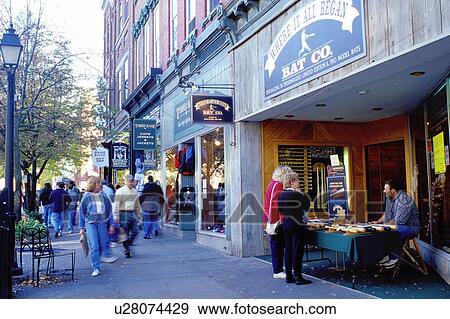 baseball, Cooperstown, New York, NY, Shops along Main Street in downtown Cooperstown, Home of Baseball, in the fall. View Large Photo Image Stock Photo - baseball, Cooperstown, New York, NY, Shops along Main Street in downtown Cooperstown, Home of Baseball, in the fall. . Fotosearch