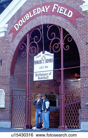 baseball, Cooperstown, New York, NY, Double day Field birthplace of Baseball. View Large Photo Image Stock Photograph - baseball, Cooperstown, New York, NY, Double day Field birthplace of Baseball.. Fotosearch