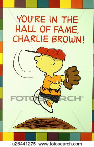 baseball, Hall of Fame, Cooperstown, NY, New York, Charlie Brown exhibit displayed inside the National Baseball Hall of Fame and Museum. View Large Photo Image Stock Photography - baseball, Hall of Fame, Cooperstown, NY, New York, Charlie Brown exhibit displayed inside the National Baseball Hall of Fame and Museum.. Fotosearch