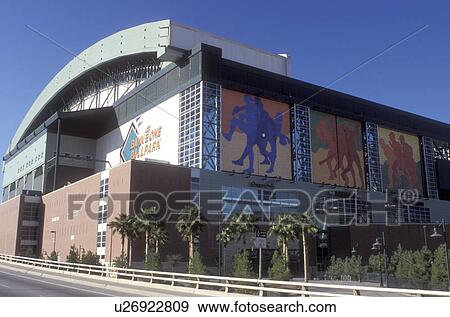 baseball stadium, Phoenix, Arizona, AZ, Bank One Ballpark home of Arizona Diamondbacks in downtown Phoenix. View Large Photo Image Stock Photo - baseball stadium, Phoenix, Arizona, AZ, Bank One Ballpark home of Arizona Diamondbacks in downtown Phoenix. . Fotosearch
