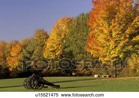 battlefield, Saratoga Springs, cannon, New York, NY, Cannon displayed at The Battlefield of Saratoga National Historical Park in Saratoga Springs in the autumn. View Large Photo Image Stock Photography - battlefield, Saratoga Springs, cannon, New York, NY, Cannon displayed at The Battlefield of Saratoga National Historical Park in Saratoga Springs in the autumn.. Fotosearch