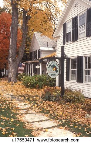 Bed & Breakfast, fall, Dorset, VT, Vermont, Dove Tail Bed & Breakfast in the town of Dorset in autumn. View Large Photo Image Stock Image - Bed & Breakfast, fall, Dorset, VT, Vermont, Dove Tail Bed & Breakfast in the town of Dorset in autumn.. Fotosearch