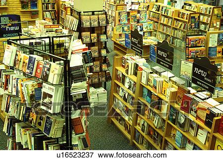 bookstore, Borders Bookstore, Burlington, Vermont, Interior of Borders Books in Burlington. View Large Photo Image Stock Photo - bookstore, Borders Bookstore, Burlington, Vermont, Interior of Borders Books in Burlington.. Fotosearch