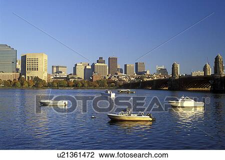Boston, skyline, Massachusetts, MA, Downtown skyline of Boston along the Charles River in the fall. View Large Photo Image Stock Image - Boston, skyline, Massachusetts, MA, Downtown skyline of Boston along the Charles River in the fall.. Fotosearch