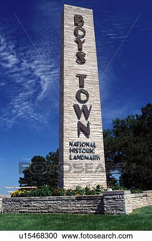 Boys Town, Omaha, NE, Nebraska, Boys Town National Historic Landmark View Large Photo Image Stock Image - Boys Town, Omaha, NE, Nebraska, Boys Town National Historic Landmark. Fotosearch
