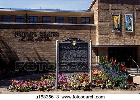 Boys Town, Omaha, NE, Nebraska, Visitors Center at Boys Town founded by Father Flanagan. View Large Photo Image Stock Image - Boys Town, Omaha, NE, Nebraska, Visitors Center at Boys Town founded by Father Flanagan.. Fotosearch