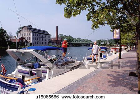 canal, Seneca Falls, Finger Lakes, New York, NY, Boats along the Cayuga-Seneca Canal. View Large Photo Image Stock Photograph - canal, Seneca Falls, Finger Lakes, New York, NY, Boats along the Cayuga-Seneca Canal.. Fotosearch