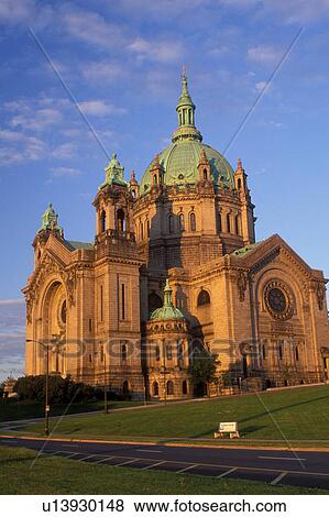 cathedral, Minnesota, St. Paul, MN, Twin Cities, Cathedral of St. Paul in Saint Paul. View Large Photo Image Stock Photo - cathedral, Minnesota, St. Paul, MN, Twin Cities, Cathedral of St. Paul in Saint Paul.. Fotosearch