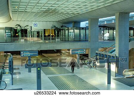 Charles de Gaulle, Paris, airport, train station, TGV, France, Europe, TGV Train Station at the Roissy/Charles de Gaulle Airport in Paris. View Large Photo Image Picture - Charles de Gaulle, Paris, airport, train station, TGV, France, Europe, TGV Train Station at the Roissy/Charles de Gaulle Airport in Paris.. Fotosearch