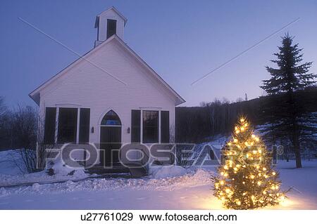 tiny white christmas tree