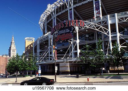 Cleveland, stadium, baseball, OH, Ohio, Jacobs Field, Cleveland Indians View Large Photo Image Stock Photo - Cleveland, stadium, baseball, OH, Ohio, Jacobs Field, Cleveland Indians. Fotosearch