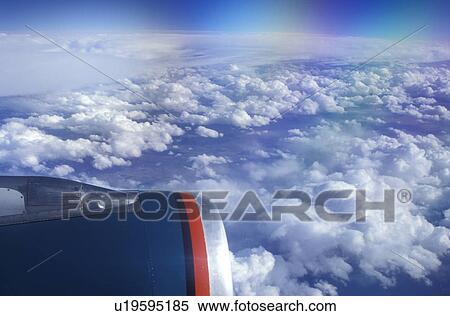 clouds, aerial, airplane, American West Airlines plane flies over the Southern Rockies. View Large Photo Image Stock Photography - clouds, aerial, airplane, American West Airlines plane flies over the Southern Rockies.. Fotosearch