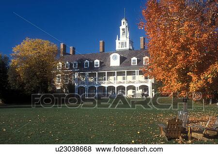 college, university, fall, North Bennington, VT, Vermont, A building on the campus of Bennington College in North Bennington in autumn. View Large Photo Image Stock Photo - college, university, fall, North Bennington, VT, Vermont, A building on the campus of Bennington College in North Bennington in autumn.. Fotosearch
