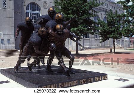 college, university, Lincoln, NE, Nebraska, University of Nebraska, Football statue outside the Memorial Stadium at the University of Nebraska. View Large Photo Image Stock Image - college, university, Lincoln, NE, Nebraska, University of Nebraska, Football statue outside the Memorial Stadium at the University of Nebraska.. Fotosearch