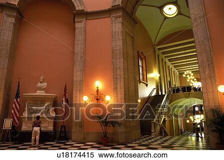 Stock Photography -  Columbus, Statehouse, capitol, State Capitol, OH, Ohio, Interior of the Statehouse in Columbus.. Fotosearch