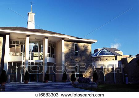 Stock Image -  Cooperstown, Hall of Fame, baseball, NY, New York, National Baseball Hall of Fame and Museum.. Fotosearch
