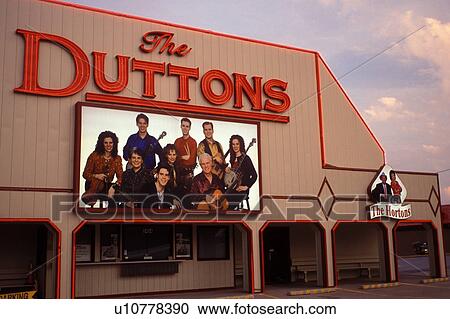 Stock Image -  country music, music theatre, Branson, MO, Missouri, The Duttons Music Theater in Branson.. Fotosearch