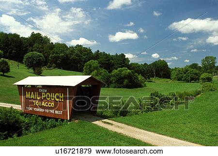 covered bridge, OH, Ohio, Covered Bridge with Chew Mail Pouch Tobacco painted on the side in Guernsey County in Southeastern Ohio. View Large Photo Image Stock Photo - covered bridge, OH, Ohio, Covered Bridge with Chew Mail Pouch Tobacco painted on the side in Guernsey County in Southeastern Ohio.. Fotosearch