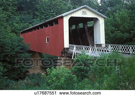 covered bridge, OH, Ohio, Hills Covered Bridge on the Covered Bridge Scenic Byway in Southeastern Ohio. View Large Photo Image Stock Image - covered bridge, OH, Ohio, Hills Covered Bridge on the Covered Bridge Scenic Byway in Southeastern Ohio.. Fotosearch