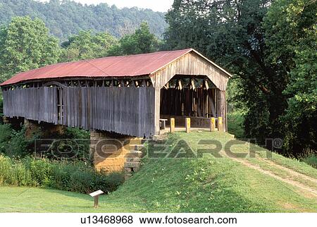 covered bridge, OH, Ohio, Knowlton Covered Bridge ca. 1887 on the Covered Bridge Scenic Byway in Southeastern Ohio. View Large Photo Image Stock Photo - covered bridge, OH, Ohio, Knowlton Covered Bridge ca. 1887 on the Covered Bridge Scenic Byway in Southeastern Ohio.. Fotosearch