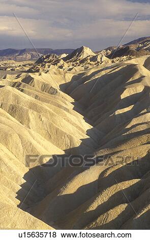 Death Valley, California, Mojave Desert, CA, View of the badlands from Zabriskie Point in Death Valley National Park. View Large Photo Image Stock Photo - Death Valley, California, Mojave Desert, CA, View of the badlands from Zabriskie Point in Death Valley National Park.. Fotosearch