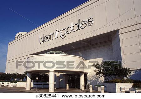 Stock Image -  department store, Mall of America, Minneapolis, MN, Minnesota, Bloomingdales department store at the Mall of America, the largest combined retail and entertainment center in the USA, in Bloomington.. Fotosearch