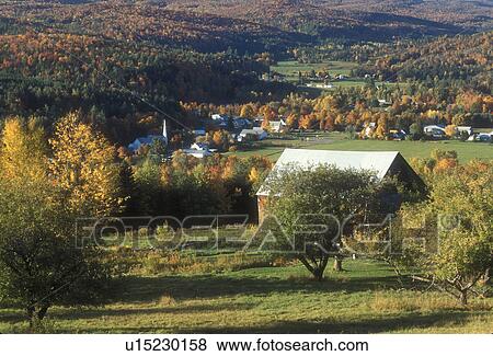 fall, Worcester, VT, Vermont, Scenic view of the village of Worcester in the autumn. View Large Photo Image Stock Photo - fall, Worcester, VT, Vermont, Scenic view of the village of Worcester in the autumn.. Fotosearch