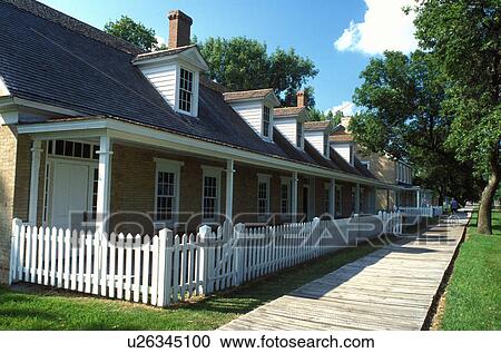 fort, SD, South Dakota, Sisseton Indian Reservation, The barracks at Fort Sisseton State Historic Park. View Large Photo Image Stock Image - fort, SD, South Dakota, Sisseton Indian Reservation, The barracks at Fort Sisseton State Historic Park.. Fotosearch
