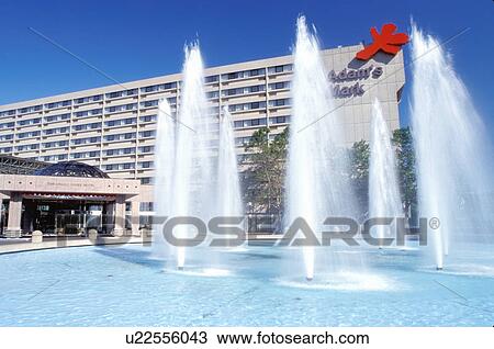 fountain, Buffalo, NY, New York, Fountain outside the Adam's Mark Hotel in downtown Buffalo. View Large Photo Image Stock Image - fountain, Buffalo, NY, New York, Fountain outside the Adam's Mark Hotel in downtown Buffalo.. Fotosearch