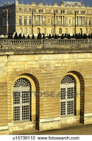 Stock Image -  France, Chateau de Versailles, Versailles, palace, Ile de France, Paris, Yvelines, Europe. Fotosearch