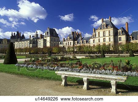 France, Fontainebleau, chateau, Seine-et-Marne, Ile de France, Europe, The gardens at Chateau de Fontainebleau a 12th-century palace. View Large Photo Image Stock Photograph - France, Fontainebleau, chateau, Seine-et-Marne, Ile de France, Europe, The gardens at Chateau de Fontainebleau a 12th-century palace.. Fotosearch