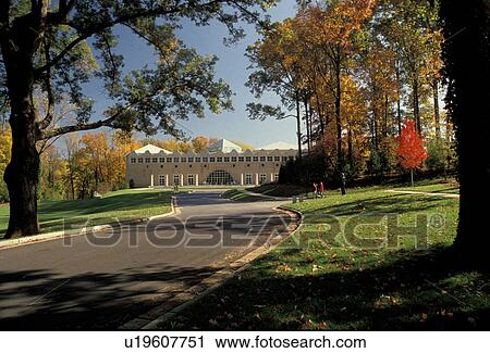 Stock Image -  Georgia, GA, Atlanta, Fernbank Museum of Natural History in the autumn.. Fotosearch
