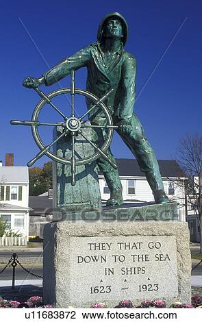 Gloucester, Massachusetts, MA, Fisherman's Monument along Stacy Boulevard in Gloucester in the fall. View Large Photo Image Stock Image - Gloucester, Massachusetts, MA, Fisherman's Monument along Stacy Boulevard in Gloucester in the fall.. Fotosearch