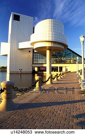 hall of fame, rock 'n roll, Cleveland, OH, Ohio, Rock and Roll Hall of Fame and Museum. View Large Photo Image Stock Image -  hall of fame, rock 'n roll, Cleveland, OH, Ohio, Rock and Roll Hall of Fame and Museum.. Fotosearch