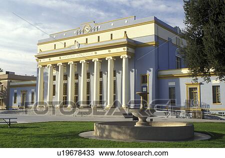 Stock Image -  Hanford, California, CA, Hanford Auditorium in Hanford.. Fotosearch