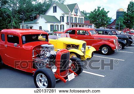 hot rod, antique cars, hotrod, Catskill Mountains, Mount Tremper, New York, Antique car club displays antique cars in a parking lot. View Large Photo Image Stock Image - hot rod, antique cars, hotrod, Catskill Mountains, Mount Tremper, New York, Antique car club displays antique cars in a parking lot.. Fotosearch