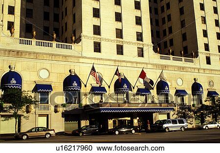 Stock Image -  hotel, Cleveland, OH, Ohio, Renaissance Hotel in downtown Cleveland.. Fotosearch