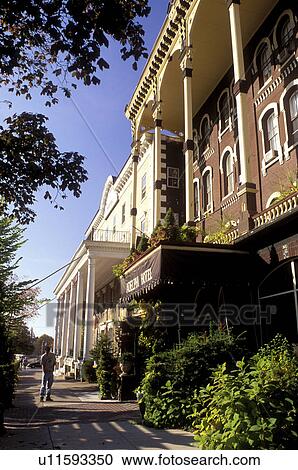 hotel, inn, Saratoga Springs, New York, NY, Adelphi Hotel in downtown Saratoga Springs in the autumn. View Large Photo Image Stock Image - hotel, inn, Saratoga Springs, New York, NY, Adelphi Hotel in downtown Saratoga Springs in the autumn.. Fotosearch